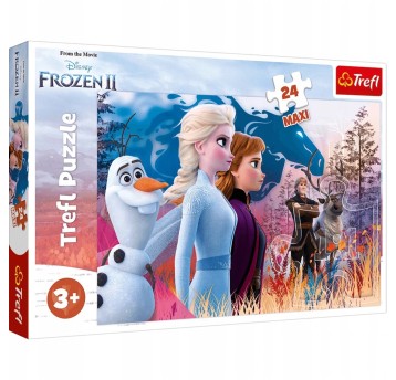 PUZZLE 24 MAXI MAGICZNA WYPRAWA FROZEN 14298