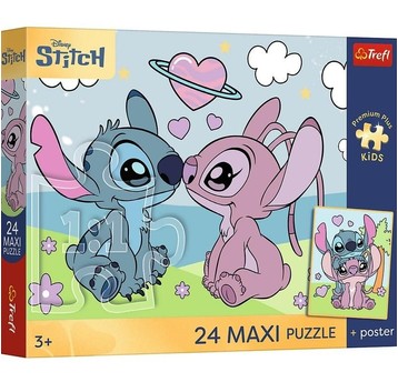 PUZZLE 24 MAXI MARZENIA LILO I STITCHA 14393