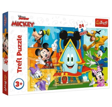 PUZZLE 24 MAXI MYSZKA MIKI I PRZYJACIELE 14351