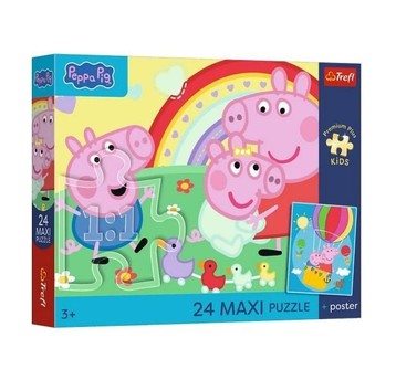 PUZZLE 24 Maxi Świnkowe dni 14387