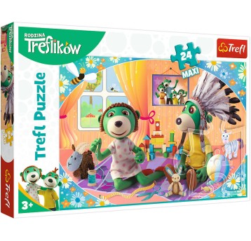 PUZZLE 24 MAXI TREFLIKI BAWMY SIE RAZEM ! 14319