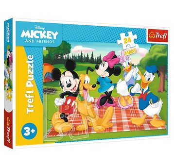 PUZZLE 24 MAXI ULUBIONA MYSZKA MIKI 14380