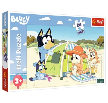PUZZLE 24 MAXI WSPANIAŁY DZIEŃ BLUEY 14357