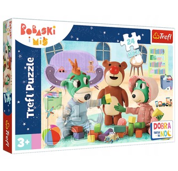 PUZZLE 24 MAXI ZABAWY TREFLIKÓW PRZED SNEM 14325