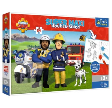 PUZZLE 24 SUPER MAXI POMOCNA DRUŻYNA STRAŻAKA SAMA