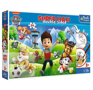 PUZZLE 24 SUPER MAXI PRZYGODY PSIEGO PATROLU 41001