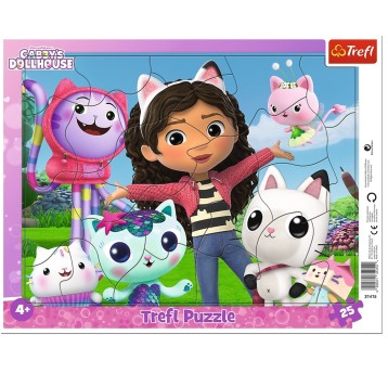 PUZZLE 25 RAMKOWE POZNAJ GABI 31415