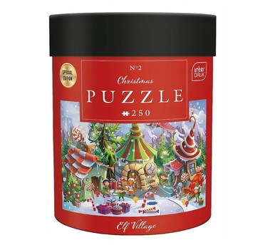 PUZZLE 250EL. CHRISTMAS 2 ELF VILLIAGE 5993