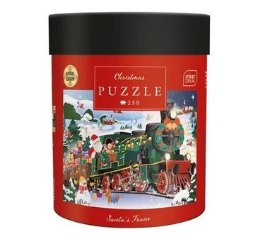 PUZZLE 250EL. CHRISTMAS SANTA TRAIN 6006