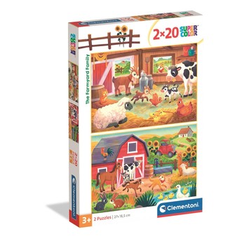 PUZZLE 2X20 ŻYCIE NA WSI 8186
