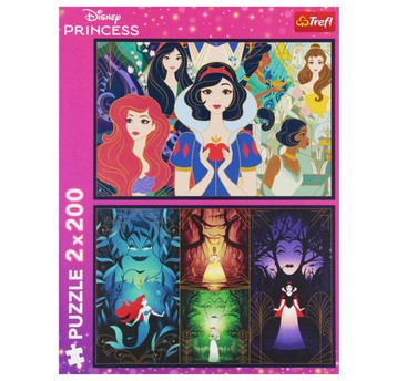 PUZZLE 2X200 CZARUJĄCE KSIĘŻNICZKI 13317