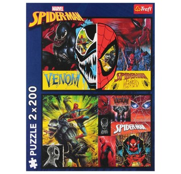 PUZZLE 2X200 DZIEŃ I NOC SPIDERMANA 13314