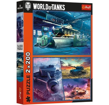 PUZZLE 2X200 PANCERNA MISJA WORLD OF TANKS 13346
