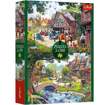 PUZZLE 2X500 SIELANKOWE ŻYCIE 37494