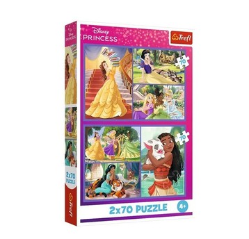 PUZZLE 2X70 BAJKOWE DNI 34440