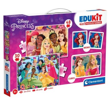 PUZZLE 30 + 48+ MEMO+ 6 KLOCKÓW 2978