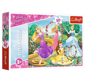 PUZZLE 30 BYĆ KSIĘŻNICZKĄ DISNEY 18267