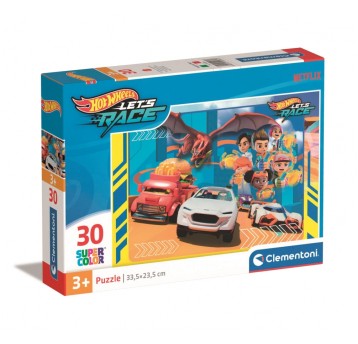 PUZZLE 30 HOTWHEELS 2843