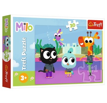 PUZZLE 30 KOTEK MILO 18310