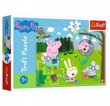 PUZZLE 30 LEŚNA WYPRAWA PEPPA PIG 18245