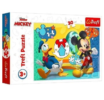 PUZZLE 30 MYSZKA MIKI I WESOŁY DOMEK 18289