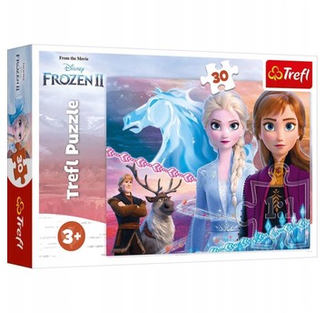 PUZZLE 30 ODWAGA SIÓSTR FROZEN 18253