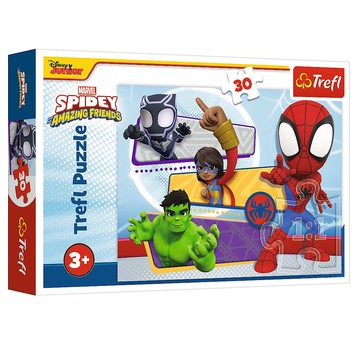 PUZZLE 30 ODWAŻNY SPIDEY 18322