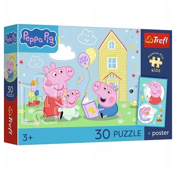PUZZLE 30 PEPPA MA PLAN 18345