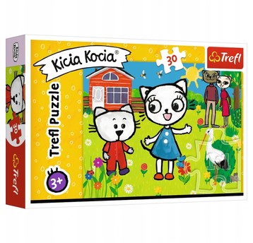 PUZZLE 30 PRZYGODY KICI KOCI 18264
