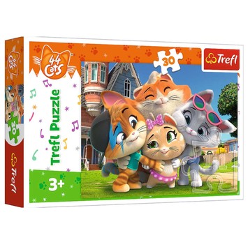 PUZZLE 30 PRZYJAŹŃ W KOCIEJ KRAINIE 18288