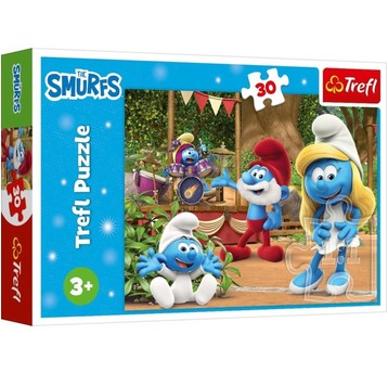 PUZZLE 30 SMERFETKA I SMERFY 18312