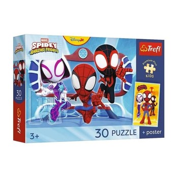 PUZZLE 30 SPIDEY W AKCJI 18343