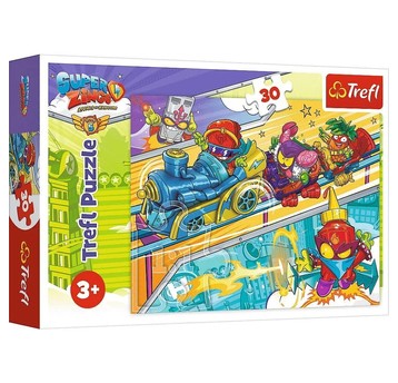 PUZZLE 30 SUPER ZING W POGONI ZA PRZYGODĄ 18272
