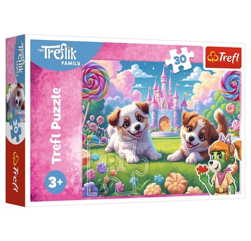 PUZZLE 30 ŚWIAT PEŁEN ŚMIECHU 18319