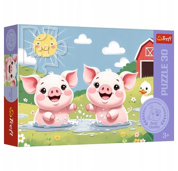 PUZZLE 30 WESOŁE ZYCIE NA WSI 18334