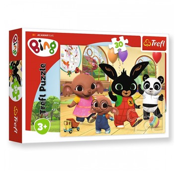 PUZZLE 30 Z BINGIEM JEST WESOŁO 18304