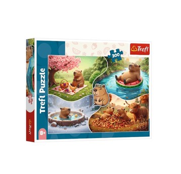 PUZZLE 300 CZTERY PORY ROKU Z KAPIBARAMI 23052