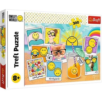 PUZZLE 300 SMILEY NA WAKACJACH 23019