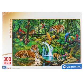 PUZZLE 300 SUPER NOLI THE JUNGLE RETREAT 7212