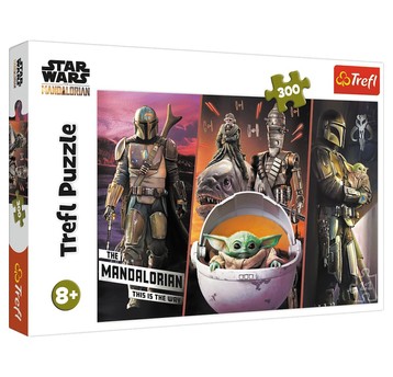 PUZZLE 300 TAJEMNICZY BABY YODA 23002