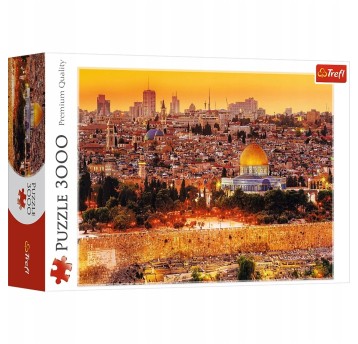 PUZZLE 3000 DACHY JEROZOLIMY 33032