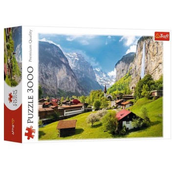 PUZZLE 3000 LAUTERBRUNNEN SZWAJCARIA 33076