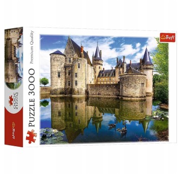 PUZZLE 3000 ZAMEK W SULLY SUR LORIE FRANCJA 0755