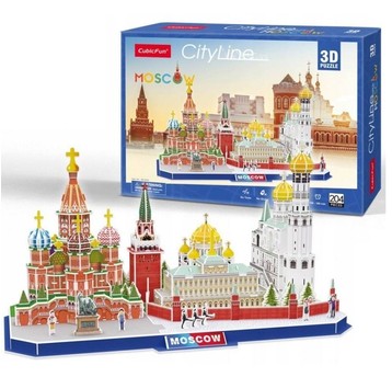 PUZZLE 3D CITY LINE MOSCOW 2668