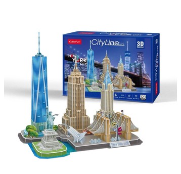 PUZZLE 3D CITY LINE NEW YORK CITY 2552