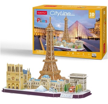 PUZZLE 3D CITY LINE PARIS MC25H 2545