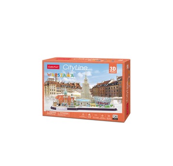 PUZZLE 3D CITYLINE WARSZAWA 2712