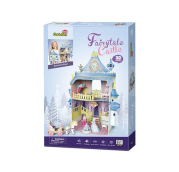 PUZZLE 3D DOMEK DLA LALEK FAIRYTALE CASTLE 8097