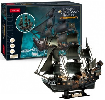 PUZZLE 3D LED QUEEN ANNES 5225