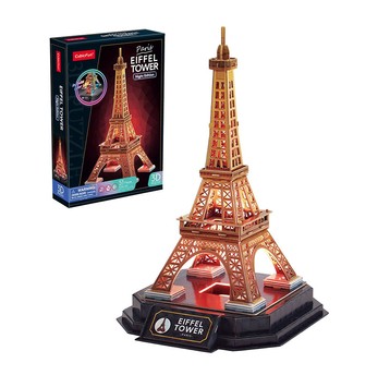 PUZZLE 3D LED WIEŻA EIFFLA WERSJA NOCNA 5348